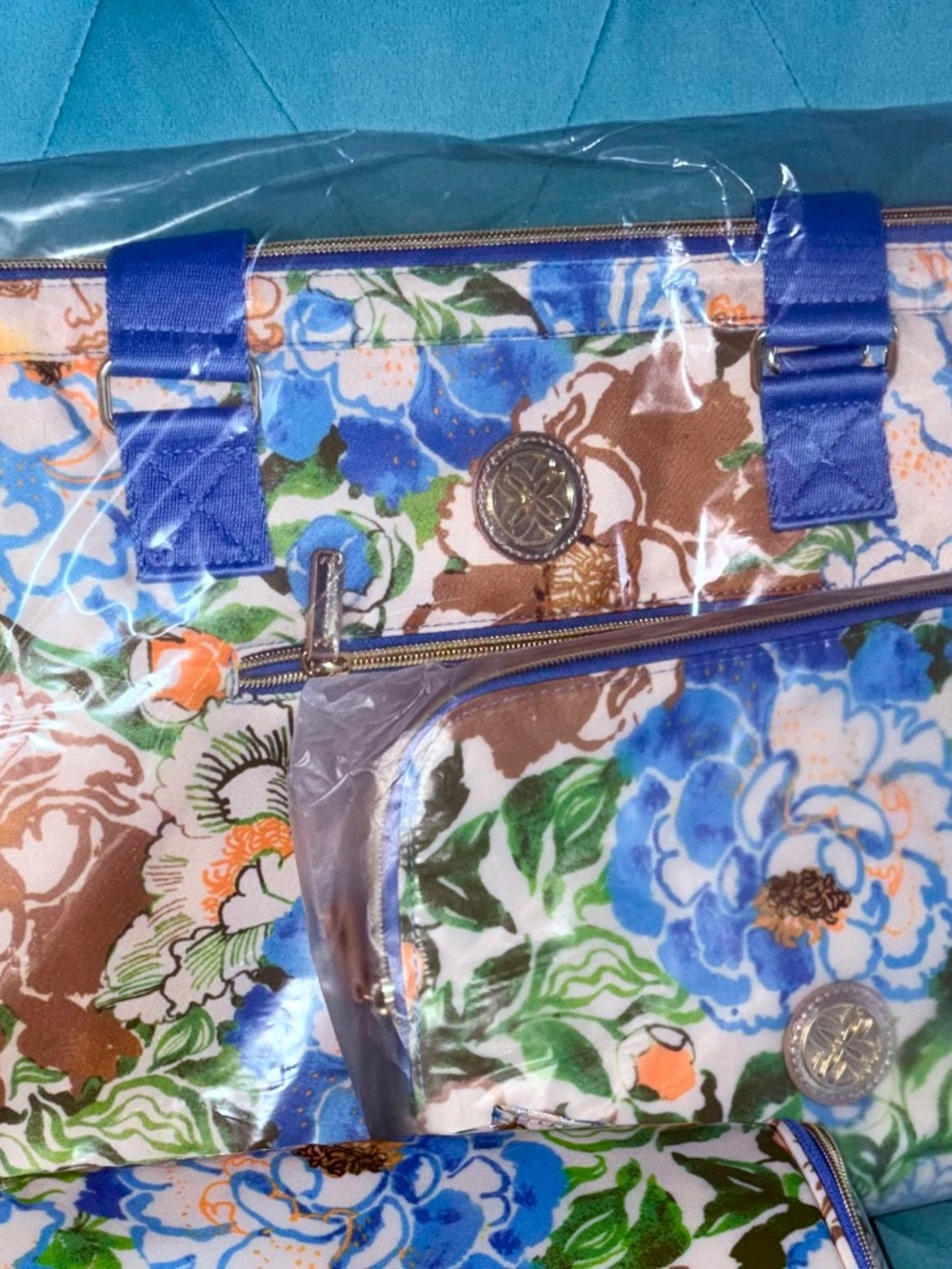 NWT Lilly Pulitzer travel Rutabaga Sympeony - Picture 11 of 16
